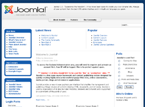Joomla Webspace Hosting Example
