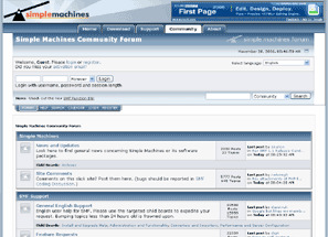 SMF Webspace Hosting Example
