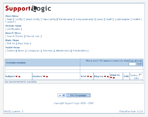 Support Logic Helpdesk Business Web Hosting Example 