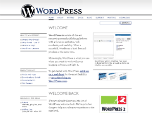 WordPress Webspace Hosting Example