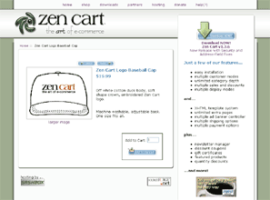 Zen Cart Business Web Hosting Example