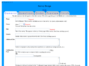 phpESP Webspace Hosting Example