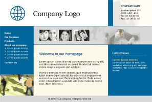 Templates Express Webspace Hosting Example